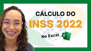 Como calcular o INSS 2022 no Excel [upl. by Temple446]