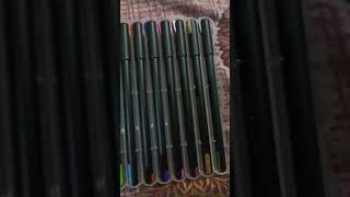 Pentonic colourful pen set unboxing part2 testing🌈💖🌷 [upl. by Frans]