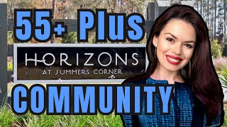 Horizons 55 Plus NEW Home Tours  Summers Corner  Summerville South Carolina [upl. by Ades]