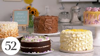 How to Make Layer Cakes  Bake It Up a Notch with Erin McDowell [upl. by Pentheam]