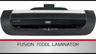 GBC Fusion 7000L A3 Laminator  Product video EN [upl. by Jason]