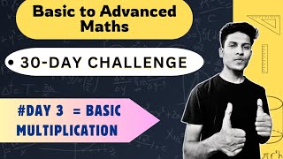 Day 3  Zero To Hero In Math  Basic To Advanced Math  For Beginners 30Day Challenge [upl. by Lohse]