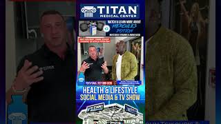 Titus ONeil on how he recovers from daily training  Titan Medical Center [upl. by Ecnedurp414]