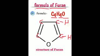 ll formula of furan amp structure ll K2 chemistry class ll heterocyclic compounds 2 ll [upl. by Vento267]