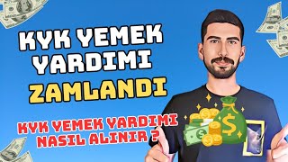 KYK YEMEK YARDIMINA ZAM GELDİ  KYK YEMEK YARDIMI NASIL ALINIR  Kyk Yemek Bursu [upl. by Enined718]