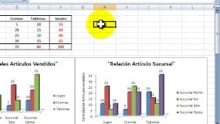 Gráficos en EXCEL para Distribuciones Bidimensionales [upl. by Cawley]