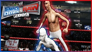 TOOTH PICK VS FLOSS  SMACKDOWN VS RAW 2009 Gameplay amp Review [upl. by Imarej]