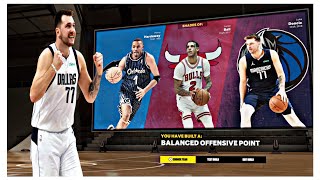 ATHLETIC BALANCED OFFENSIVE POINT BUILD NBA 2K23 NEXT GEN CRAZY POINT GUARD BUILD 2K23 NEXT GEN [upl. by Loftis789]