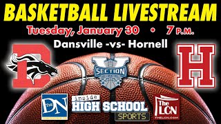 SEC V GIRLS BASKETBALL Dansville vs Hornell  Jan 30 2024 [upl. by Katherin]