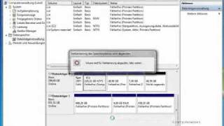 Windows 7 Partitionen verändern  TUTORIAL [upl. by Kaylil]