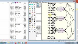 Fixing CFA Problems Solving Confirmatory Factor Analysis Problems using AMOS [upl. by Aidin56]