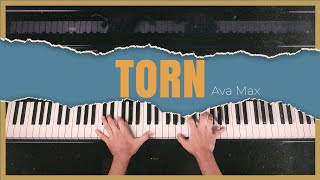 Ava Max  Torn Relaxing Piano Covers [upl. by Byrdie539]