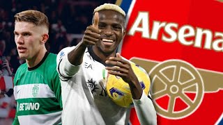 🥹🥵 Victor Osimhen VS Viktor Gyokeres Who should Arsenal SIGN COMPARISON  Arsenal Transfer News [upl. by Atibat764]