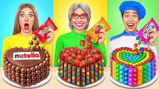 Me vs Grandma Cooking Challenge  Crazy Challenge by Multi DO [upl. by Oibirot]