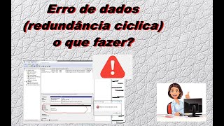 como resolver erro nos dados redundância cíclica [upl. by Neelik386]