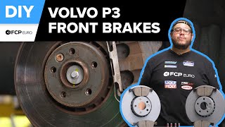 Volvo XC60 Front Brake Pad amp Rotor Replacement DIY 20102016 Volvo P3 XC60 [upl. by Nogras671]