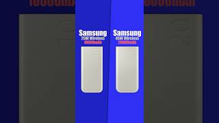 Samsung 10000mAh VS 20000mAh Power Bank  samsung10000mah powerbank samsung [upl. by Nonnerb]