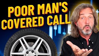 Poor Mans Covered Call Tutorial  Covered call with lower cash outlay PMCC [upl. by Nnayelsel351]