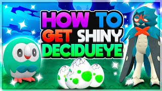 How To Get Shiny Rowlet amp Decidueye In Pokemon Scarlet And Pokemon Violet [upl. by Holofernes311]