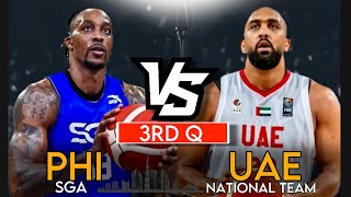 LIVE  3RD QUARTER STRONG GROUP ATHLETICS VS UAE  DUBAI INVITATIONAL CHAMPIONSHIP [upl. by Annawoj]