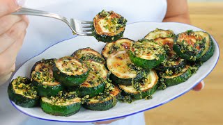 Ich habe noch nie so leckere Zucchini gegessen Spanische Knoblauch Zucchini Frische Rezepte [upl. by Hittel]