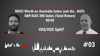 MSCI World Index ASX 300 quotVASVGS Splitquot  Whats the Risk 03 [upl. by Sweyn]