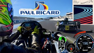 Un tour en Superkart 250cc sur le circuit de F1 Paul Ricard au Castellet 🤩 [upl. by Sallyann]