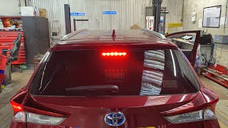 How to replace rear brake light on Toyota Auris Hybrid 2018 [upl. by Einapets]