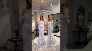 Same Berta wedding dress different sizes [upl. by Bogart]