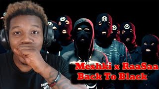 Meshki x RaaSaa  Back To Black Official Music Video 🔥🇮🇷🔥 REACTION [upl. by Jarvey]