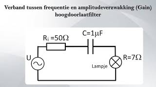 Basis Elektriciteit 11b Condensator Gedrag bij verschillende frequenties [upl. by Catriona]