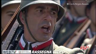 RASSEGNA VIDEO 2 GIUGNO PASSA LA BRIGATA SASSARI  WEBTV DIFESA [upl. by Kcyrred]