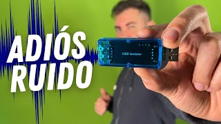 Filtro USB para ELIMINAR el RUIDO de la INTERFAZ de AUDIO [upl. by Larson]