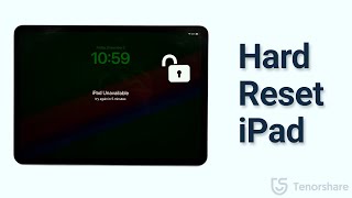 Hard Reset iPad Without Passcode No Data Loss [upl. by Orianna]