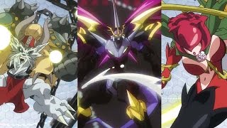 Mega Evolutions vs Black Imperialdramon「AMV」 Digimon [upl. by Fernas628]