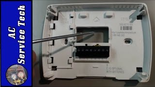 How to Wire a Thermostat for a Furnace and AC Unit [upl. by Mellie685]