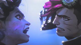 Jinx vs Vi Arcane Season 2 AMV [upl. by Tonya]