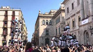 BARCELONA CASTELLS HUMAN TOWERS [upl. by Cerallua]