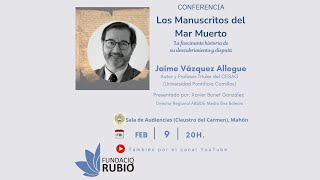 Los manuscritos del mar muerto Jaime Vázquez Allegue [upl. by Seiuqram]