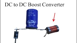 How to make a DC to DC boost converter [upl. by Aynatal]