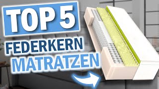 Die besten TASCHENFEDERKERN MATRATZEN  Top 5 Taschenfederkernmatratzen 2024 [upl. by Radnaxela]