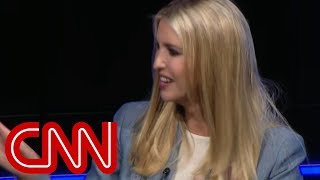 Ivanka Trump laughs off Trump Tower question [upl. by Yentruocal]