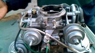 Toyota corolla carburetor help Carburetor problem How to clean carburetor [upl. by Bobbe948]