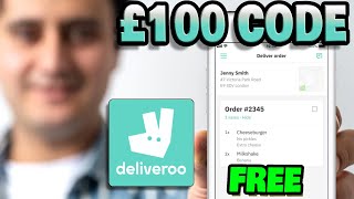 I FOUND a Deliveroo Discount Code for £100 FREE Food  Deliveroo Promo Code 2024 UK  EU  US [upl. by Ariek]