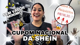 CUPOM NACIONAL DA SHEIN [upl. by Bala]