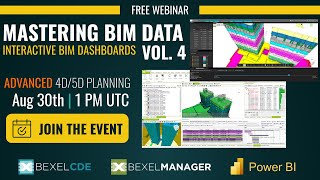 Mastering BIM Data Vol 4 Advanced 4D5D Planning  BIM Dashboards [upl. by Tobe]