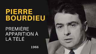 Première apparition du sociologue Pierre Bourdieu  1966 [upl. by Obidiah214]