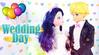 Marinette ladybug et Adrien Agreste enfin le mariage Miraculous ladybug Wedding Episode 2 [upl. by Chickie55]