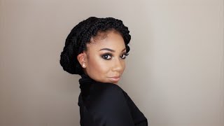 How to Braid Hair For Complete Beginners  Learning the basics 3 Strand Braid Step by Step [upl. by Southworth]