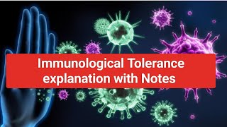 Immunological Tolerance easy explanation with Notes by Yogita Yadav [upl. by Nylarej]